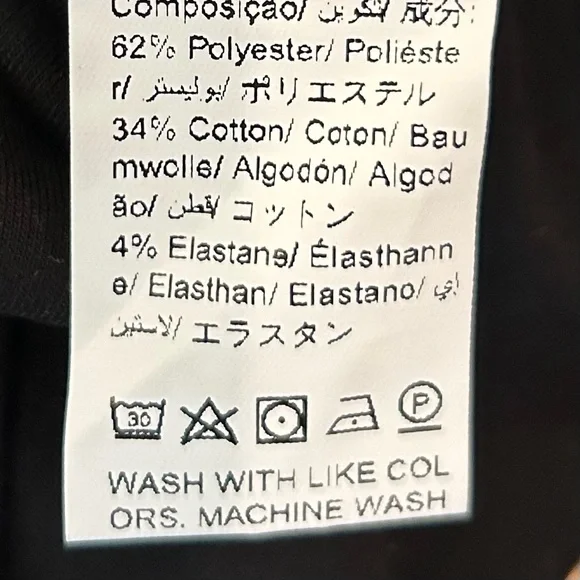 Floral Embroidered Black Top - Picture 6 of 6